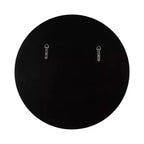 Miroir mural décoratif rond doré 26" avec bord ondulé