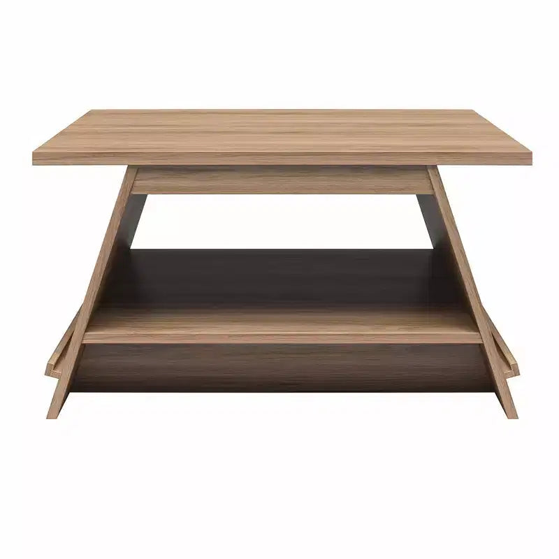 Danton A-Frame Coffee Table with Magazine Perch, Walnut