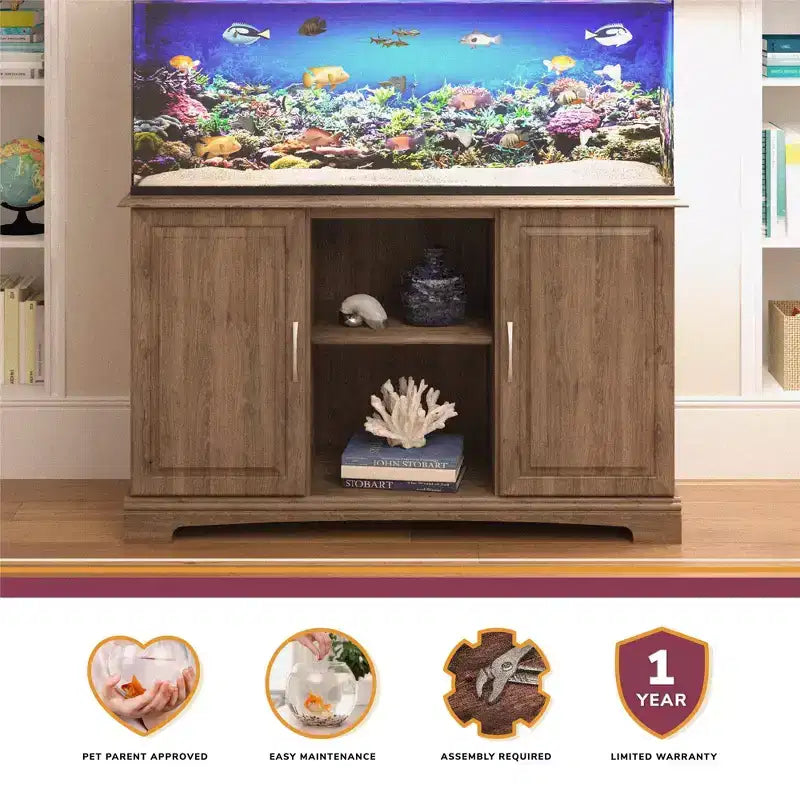Meuble de support Harbour pour aquarium et terrarium de 190 à 280 litres