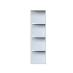 CASAINC 12 W x 42 H x 9 D Shaker Base Kitchen Cabinet, Solid Wood Frame, Water-Based Low-VOC Paint, RTA, Dove Gray