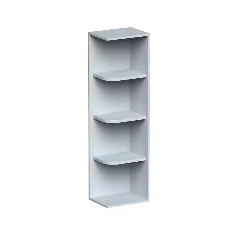 Meuble bas de cuisine Shaker 12"L x 42"H x 9"P – Cadre en bois massif, Gris Colombe