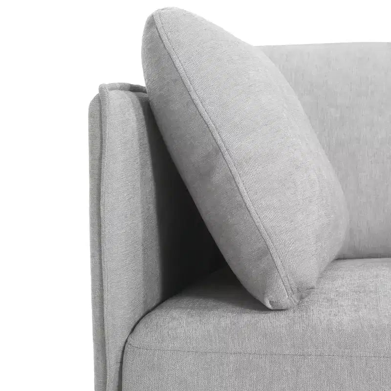 Fauteuil vintage de 99 cm avec revêtement en polyester, cadre en bois massif et pieds en acier, pour la relaxation