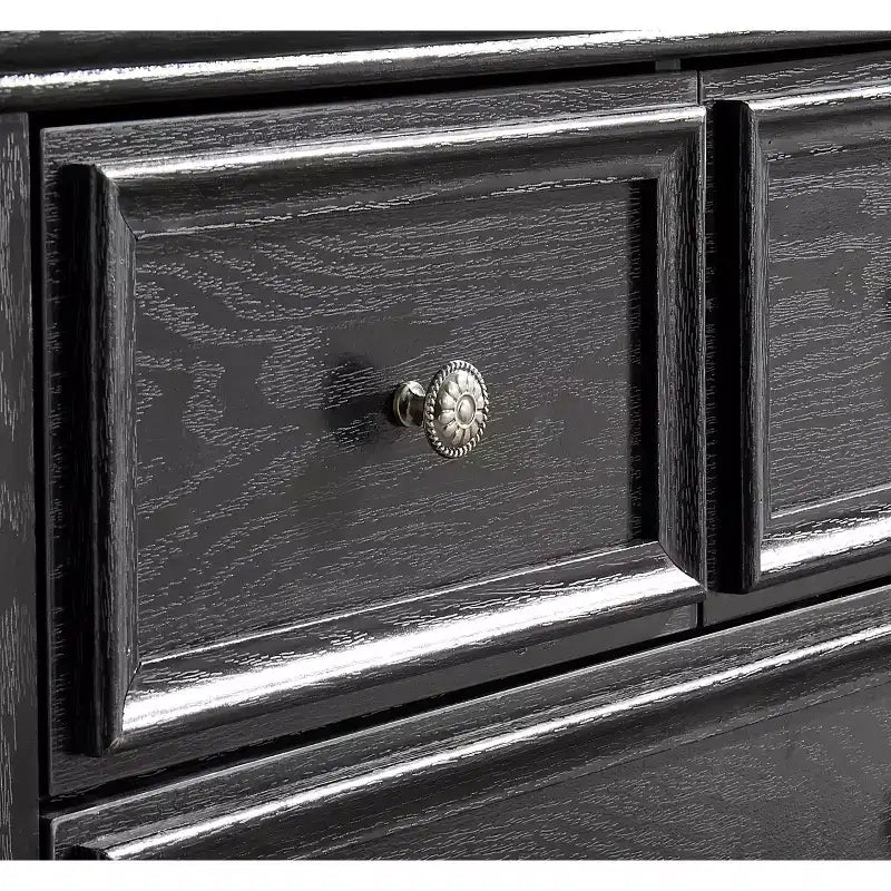 Commode moderne à 6 tiroirs coulissants, dispositif anti-basculement, pour salon
