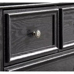 Commode moderne à 6 tiroirs coulissants, dispositif anti-basculement, pour salon