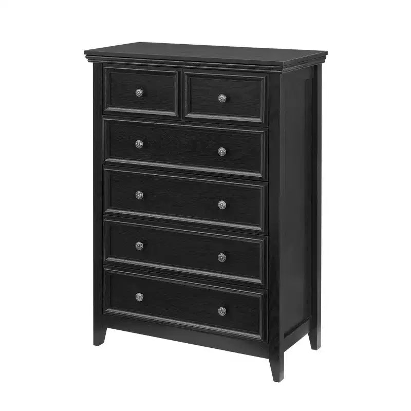 Commode moderne à 6 tiroirs coulissants, dispositif anti-basculement, pour salon