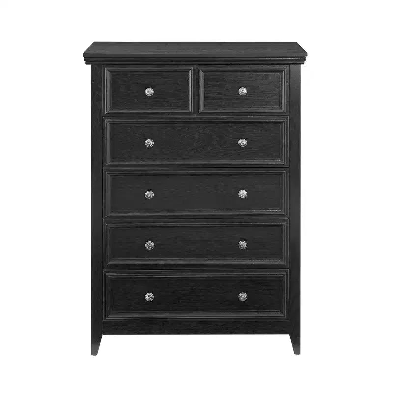 Commode moderne à 6 tiroirs coulissants, dispositif anti-basculement, pour salon