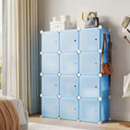 Organisateur de placard à chaussures, étagère à chaussures empilable portable avec 2 crochets, rangement autoportant peu encombrant pour chambre, placard, entrée, appartement