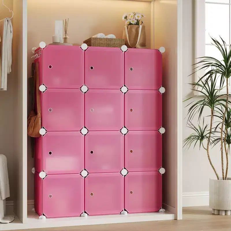Organisateur de placard à chaussures, étagère à chaussures empilable portable avec 2 crochets, rangement autoportant peu encombrant pour chambre, placard, entrée, appartement