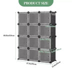 Organisateur de placard à chaussures, étagère à chaussures empilable portable avec 2 crochets, rangement autoportant peu encombrant pour chambre, placard, entrée, appartement