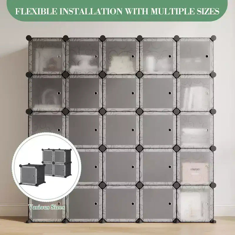 Organisateur de placard à chaussures, étagère à chaussures empilable portable avec 2 crochets, rangement autoportant peu encombrant pour chambre, placard, entrée, appartement