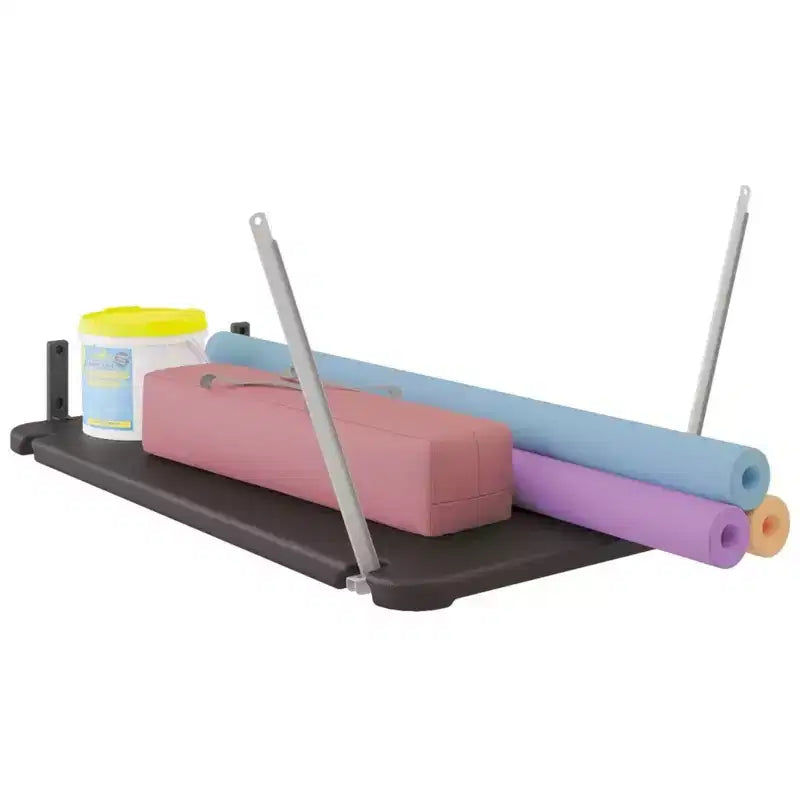 Étagère verticale à 6 compartiments pour abri de jardin – Rangement extérieur suspendu peu encombrant, noir