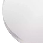 Table d'appoint ronde 14" en or et acrylique transparent – Style glamour et luxueux