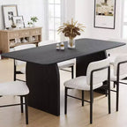 Table à manger moderne en bois – Table de cuisine et de salle à manger