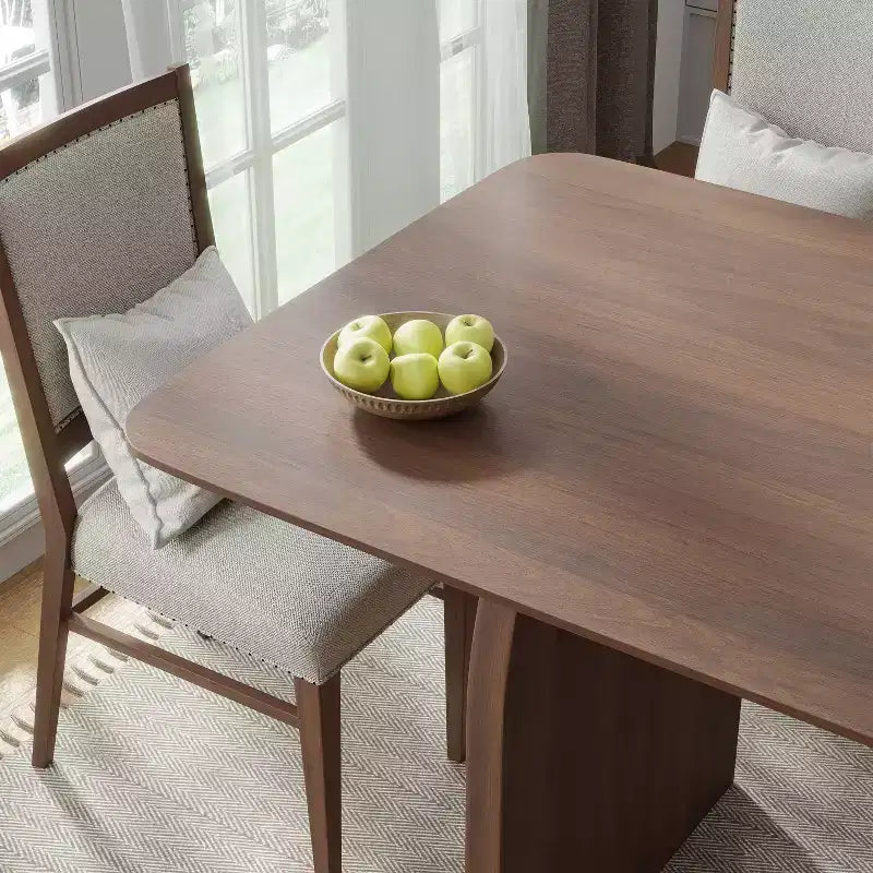 Table à manger moderne en bois – Table de cuisine et de salle à manger