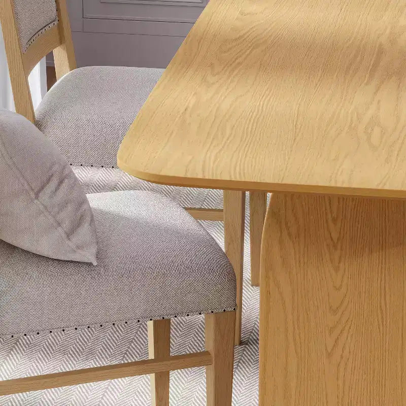 Table à manger moderne en bois – Table de cuisine et de salle à manger