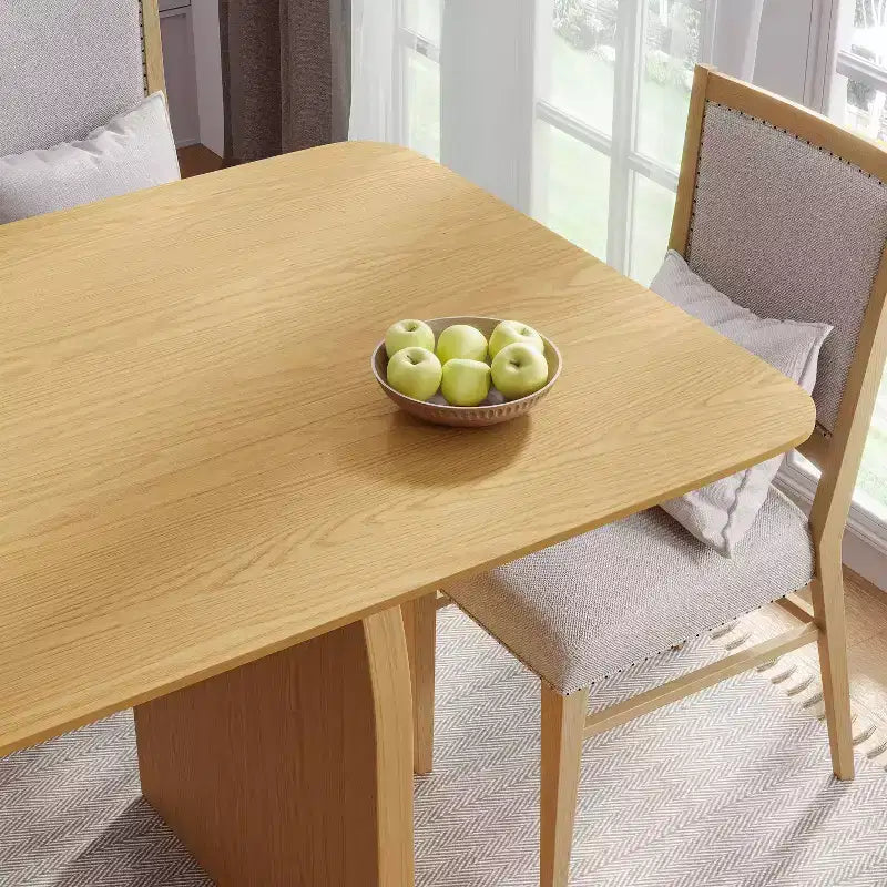Table à manger moderne en bois – Table de cuisine et de salle à manger