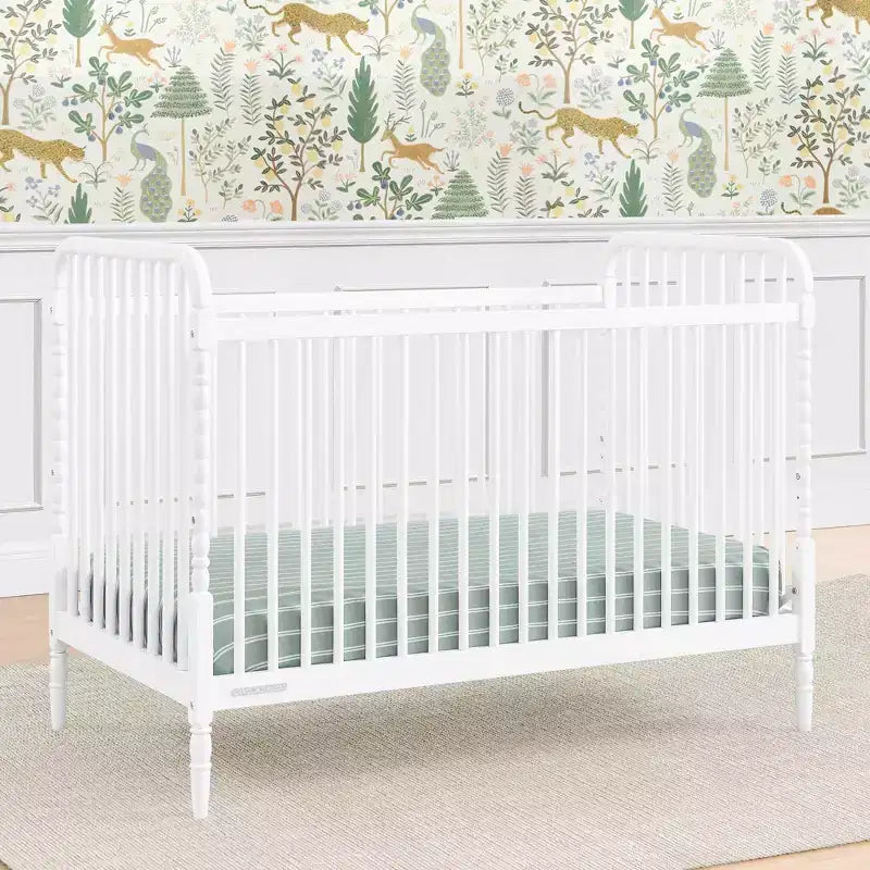 Lit de bébé convertible 4-en-1 – Pin massif, GREENGUARD Gold