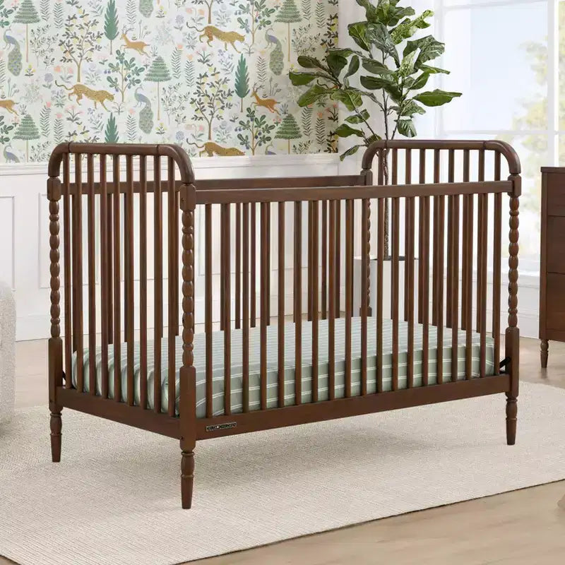 Lit de bébé convertible 4-en-1 – Pin massif, GREENGUARD Gold